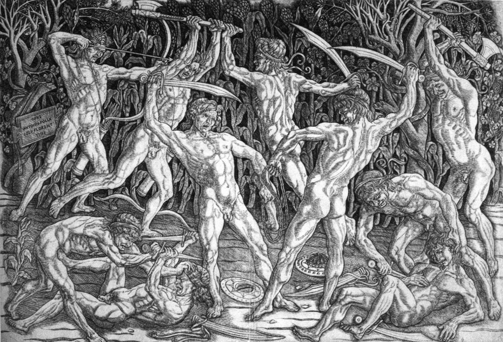Von Matrix zu Dürer, Vortrag von Martin Kreyssig zur Bewegungsdarstellung, Antonio Pollaiuolo