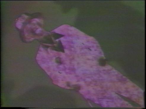  Singin in the LASER-rain, Videoinstallation / Videotape 1983, Axel Klepsch / Martin Kreyssig / Screenshot